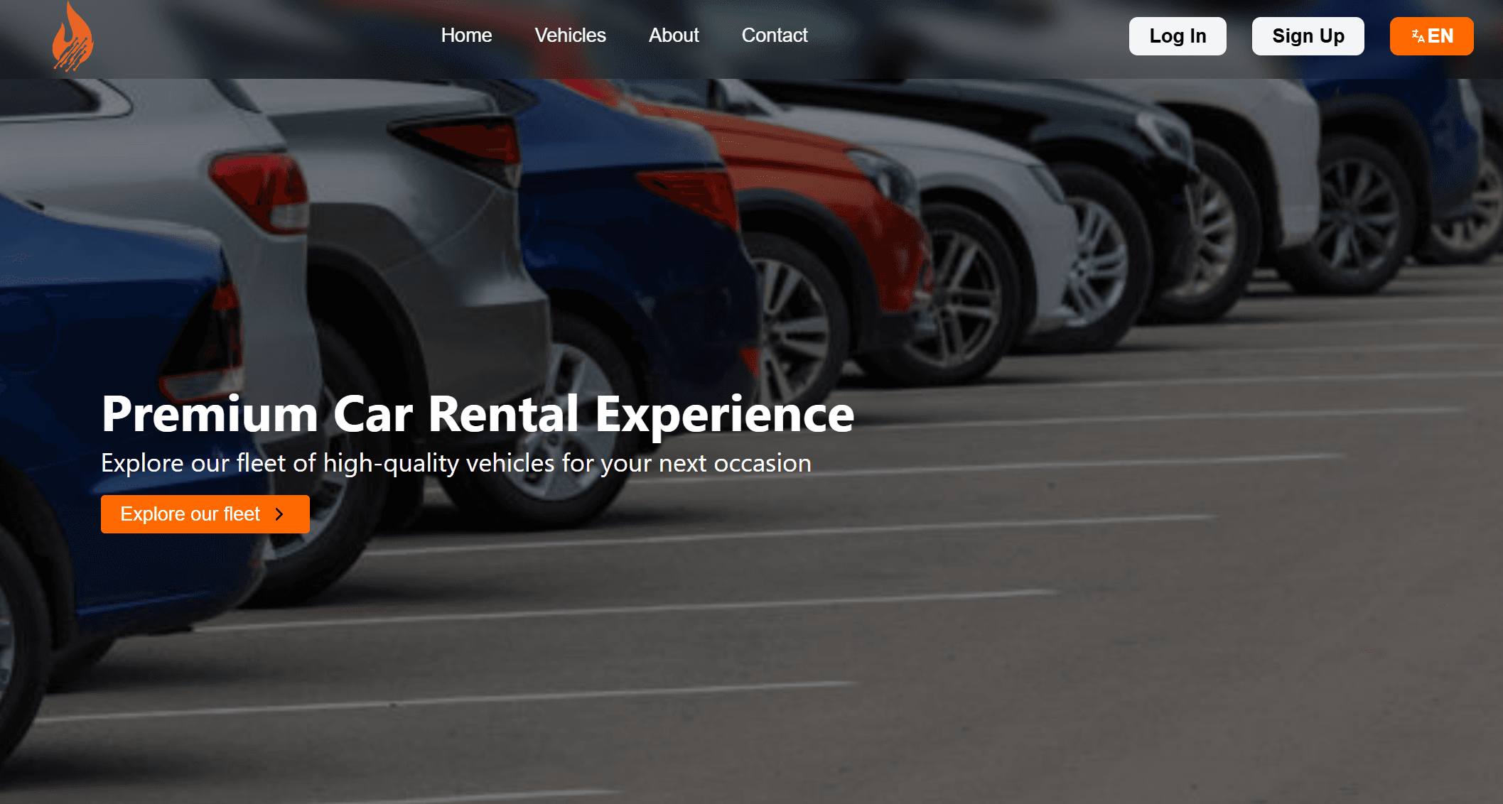 FlareCar - Car Rental Website